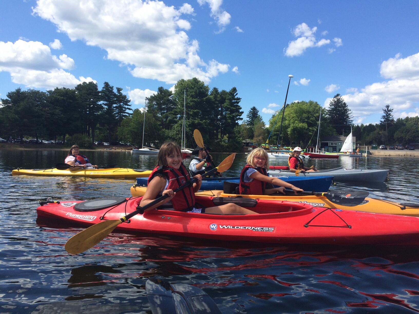 Adaptive kayaking at Cochituate State Park Mass.gov